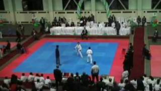 Karate Shotokan  The championship of Uzbekistan 2010 year kumite boys 1997 year 7.mp4