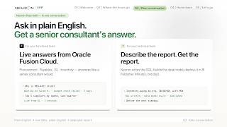 AI Agents for Oracle Fusion - Made for Oracle Consultants