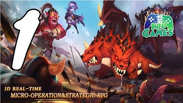 Legend of Heroes：Eternal Arena Gameplay Walkthrough #1 (Android, IOS)