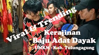 UMKM Tulungagung - Pengrajin Baju Adat Dayak / Apache