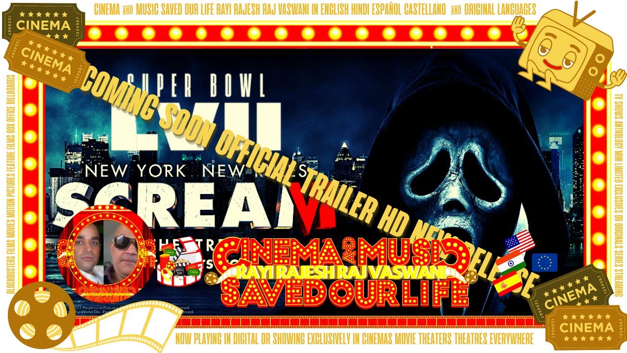 THE BIG GAME SUPERBOWL LVII : 2023 NFL FINAL TV SPOT (AD) - COMMERCIAL NEW MOVIE TRAILER SCREAM VI 6