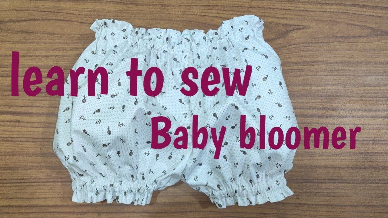 Baby bloomer easy drafting, cutting and stitching .by RAJNI MANGLA ...