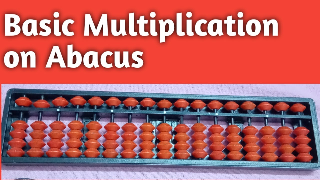 Hindi || Basic Multiplication on Abacus || 2- digit & 3 - digit x 1 ...