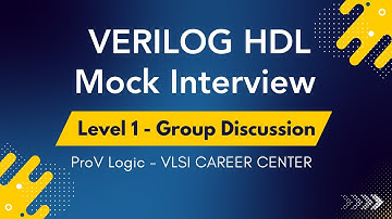 Verilog HDL Mock Interview - Level 1