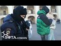 Петербург против войны. Задержание пикетчика