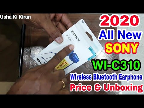 Sony WI-C310 Wireless Bluetooth Earphone🔥🔥🔥Unboxing Review 2020 || Sony Bluetooth Headphones 2020 !