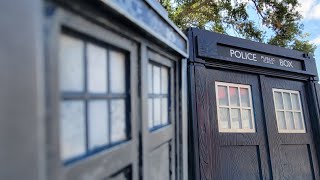 Traveling TARDIS MEETS #TARDIS is LIVE AT DISNEY SPRINGS #DOCTORWHO #FYP WALT DISNEY WORLD #WDW