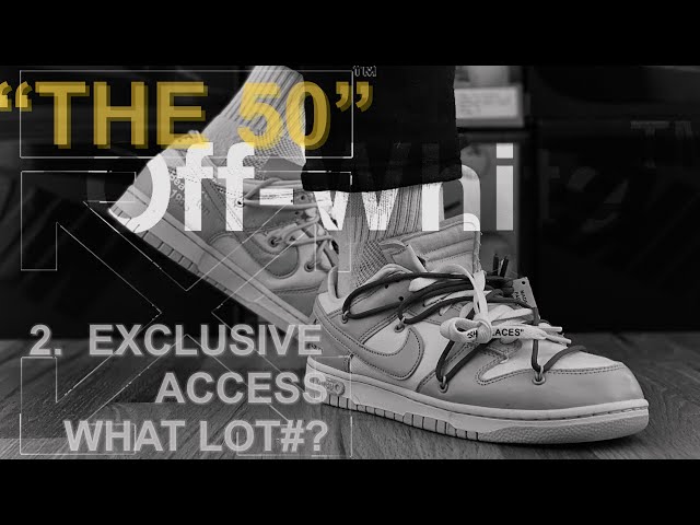 EP. 103 Nike X Off White Dunk Low 46 of 50 Review 