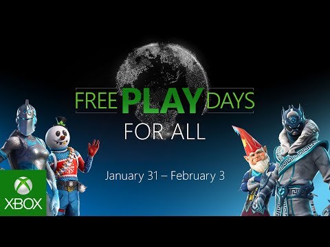 Free Play Days For All - January 31 - February 3, 2019