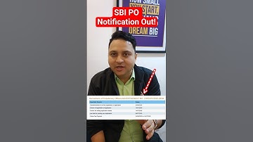 SBI PO 2025 Notification Out! 😲⚡