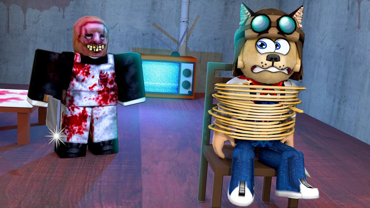 SECUESTRADO por un CARNICERO LOCO 😱🔪 - ROBLOX Camping & Piggy