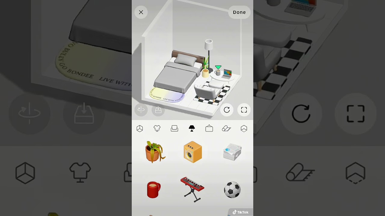 Decorating my room in bondee