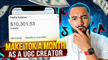 How To Become A UGC Content Creator and Make 10K A Month In 2024