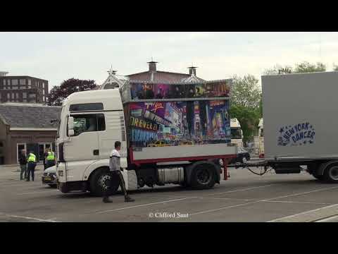 kermis Purmerend 2022 transport en opbouw Deel 3