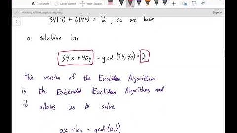 Solving Diophantine Equations with the Extended Euclidean Algorithm