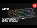 Introducing marvo tkl mechanical gaming keyboard  kg953