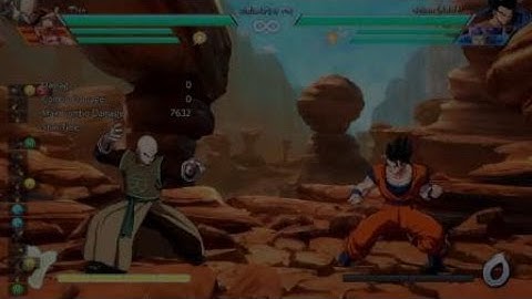 Tien sparking combo 7k dmg