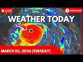 Weather Today Forecast March 03, 2026 (Tuesday) | Bagyo Update Today | LPA Update Today
