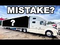 Buying The FIRE DAMAGED AMAZON TRAILER, Waste Of Money? Riding Dirty On Highways Of America | BURNT