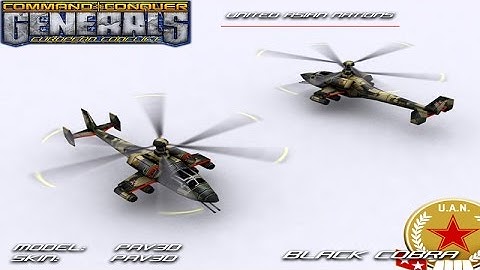 C&C Generals Zero Hour European Conflict - UAN Gameplay #2