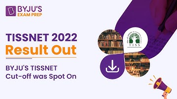 TISSNET Result Out | BYJU