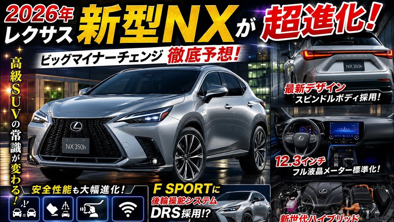 🚗🔥 [Breaking News] The 2026 Lexus NX is Getting a Huge Upgrade