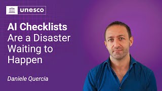 Can AI be Ethical Daniele Quercia @ UNESCO (Part 1)