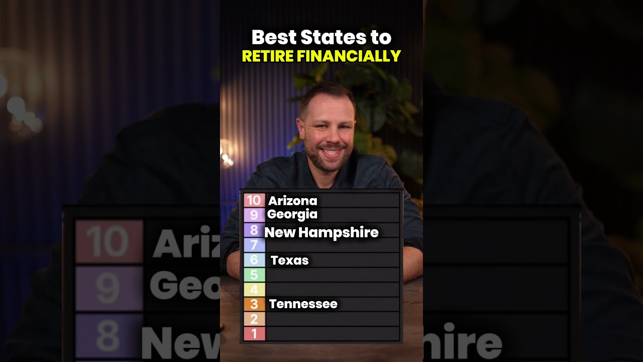 The best states to retire to (FINANCIALLY)