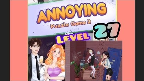 Annoying puzzle game 2 level 27 help the girl disguise herself to escape
