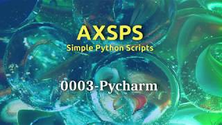 axsps 0003 pycharm