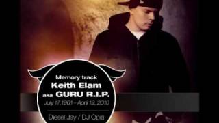 Jay Diesel - Memory Song To Keith Elam (prod. DJ Opia)