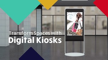 Transform Spaces with Digital Kiosks, Digital Directories & Digital Wayfinding