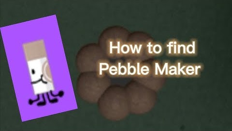 How to find Pebble Marker in Find the Markers