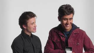 Rapid Fire Questions: Michael Cimino and George Sear | Love, Victor | Hulu