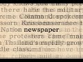 【驚愕/Astonishing!】この文字動くぞ…英字新聞【newspaper】