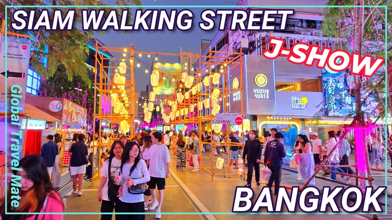 Siam Square Walking Street Bangkok Feels like Tokyo 🇹🇭 Thailand