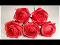 Красивые РОЗЫ за пару минут из бумаги своими руками ЛЕГКО и ПРОСТО.DIY beautiful ROSES made of paper