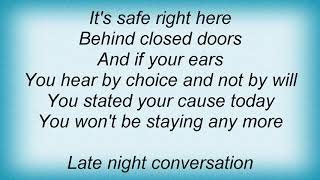 Josh Rouse - Late Night Conversation Lyrics