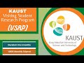 KAUST VSRP | International Internship program in Saudi Arabia | Fully Funded | How to Apply Online