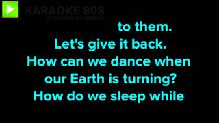 Miniatura del video "Beds Are Burning ~ Midnight Oil Karaoke Version ~ Karaoke 808"