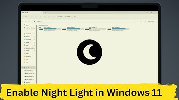How to Enable Night Light Mode in Windows 11