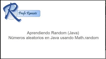Aprendiendo Random Java - Números aleatorios en Java usando Math random