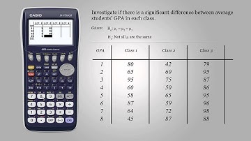 L11 - Anova - Casio fx-9750GII