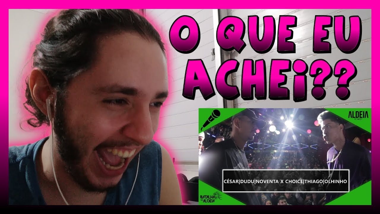 César, Noventa e Dudu x Choice, Thiago e Olhinho | GRANDE FINAL | BDA 2 ANOS | REACT BAUEB