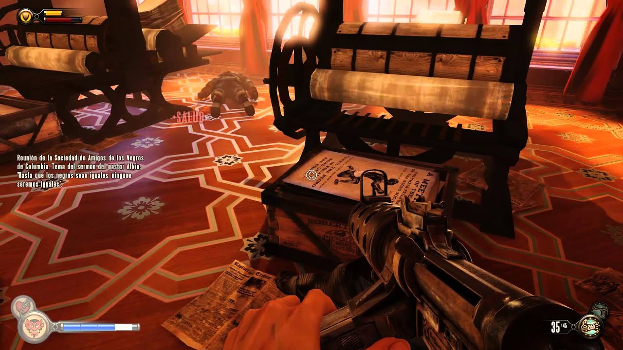 BioShock Infinite - Gameplay Ultra Settings (GTX 670 SLI OC) - YouTube