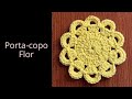 Porta-copo Flor