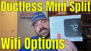 Can Ductless Mini Splits connect to Wifi? 3 options! Honeywell D6 tips. Daikin Mitsubishi Fujitsu screenshot 4