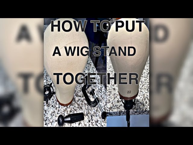 HOW TO: Repair / Fix Your Mannequin Head Stand 