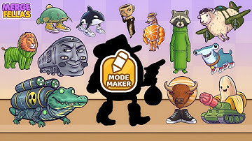 Merge Fellas Italian Brainrot 15 Maker Mode 9 Gameplay | NEW MODE - Reaching Max Level