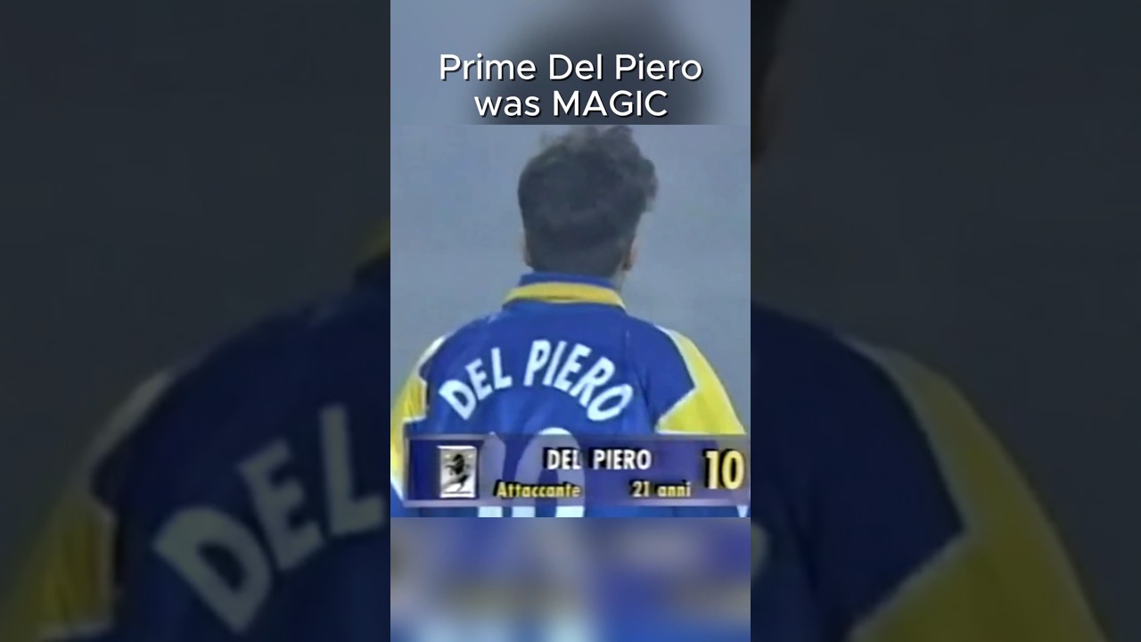 Prime Del Piero was MAGIC - YouTube
